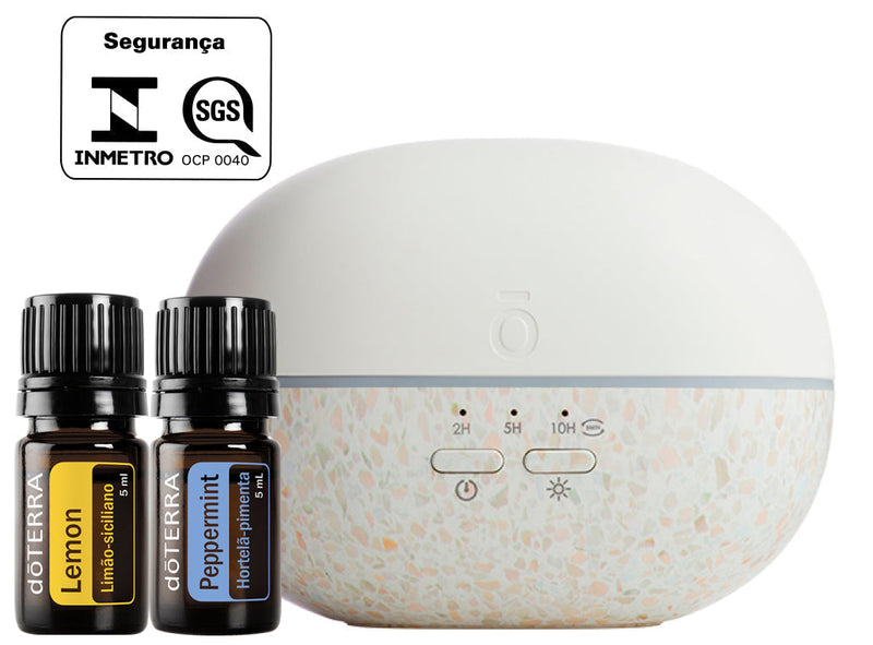Difusor Pebble™  + 2 óleos